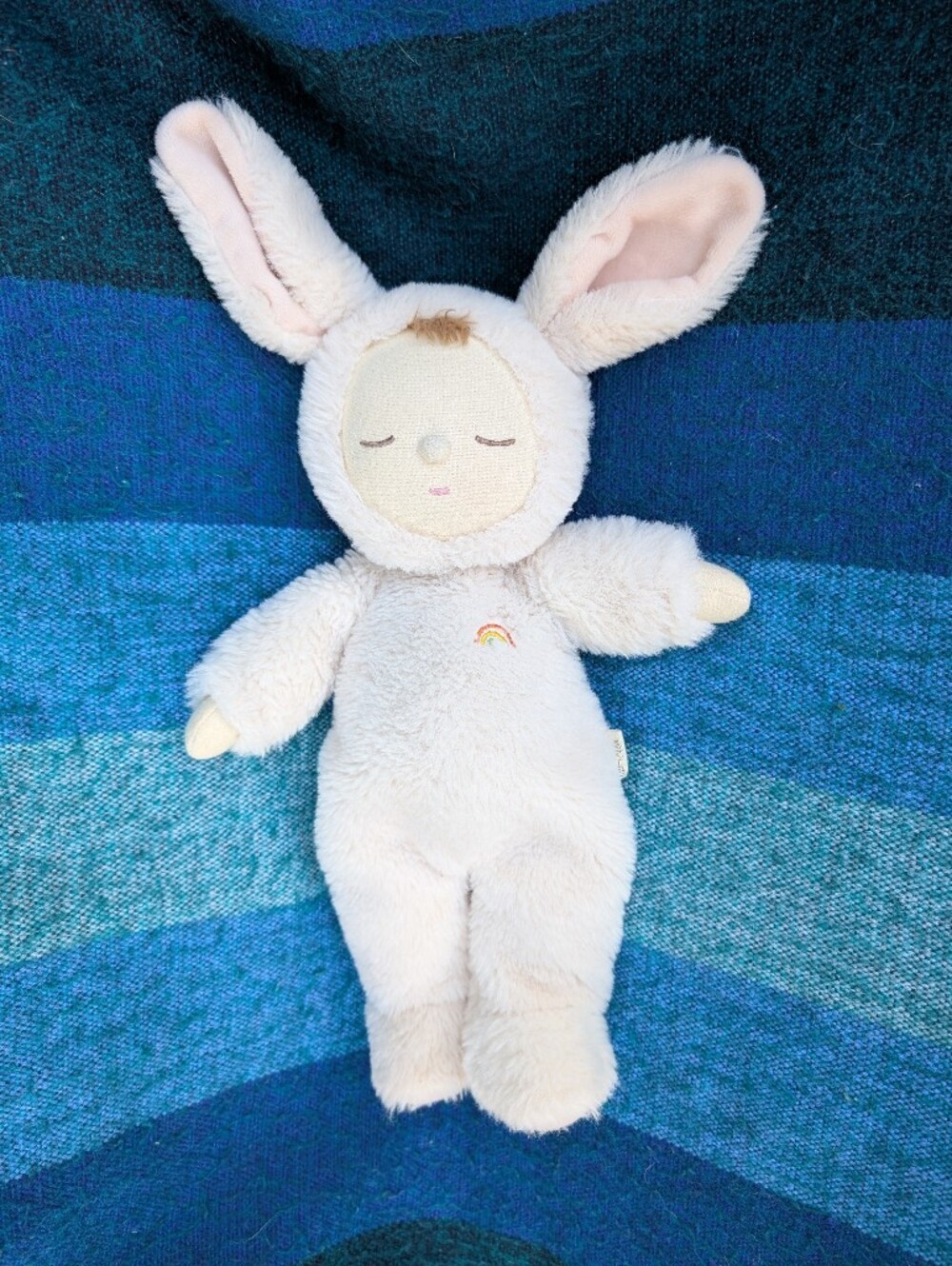 Olli Ella Cozy Dinkums Bunny Moppet Doll